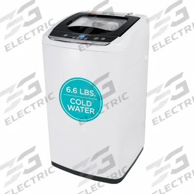 BLACK & DECKER Washer: White, 0.9 cu ft Capacity, Top Load - Top Load Washing Machines