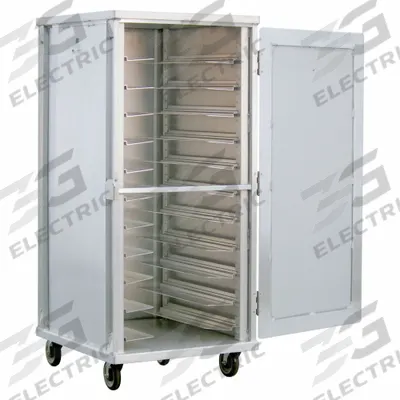 NEW AGE INDUSTRIAL Universal Adjustable Angle Cabinet: 11 Slots, 1 1/2 in Betw Shelves - Enclosed Adjustable Angle Cabinets