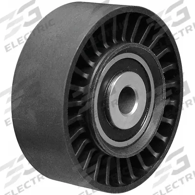 DAYCO Idler Pulley: Idler Pulley, 89164, Serpentine, Flat, Flangeless Flange - Flat Idler Pulleys for Vehicles
