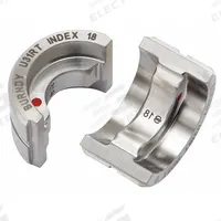 BURNDY Upper and Lower Crimping Die: 350 kcmil Copper Lug, YA/YS, 1 Sizes, 12 ton Max Crimping Force (MPN U31RT). Key specifications — attr511073: YA; attr511072: Copper; attr473934: BURNDY; attr511069: Red; attr542116: 350 kcmil Copper Lug; attr511067: PAT46.