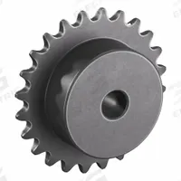 TSUBAKI Sprocket: One-Sided Hub, For Single Strands, 35, 24 Teeth, 2.873 in Pitch Dia, Steel (MPN 35B24). Key specifications — Brand: TSUBAKI.
