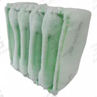 GRAINGER Cube Air Filter: 20 in x 20 in x 12 in, 5 Pockets, Synthetic, Blue/White, MERV 8 (MPN 4YKR1). Key specifications — Performance Rating: MERV 8; Brand: GRAINGER; Media Color: Blue; Frame or Header Material: Galvanized Steel; Media Material: Synthetic; Surface Tackifier: Yes.