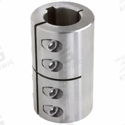 CLIMAX METAL PRODUCTS Rigid Shaft Coupling: 1 3/8 in Bore Dia 1, 1 3/8 in Bore Dia 2 - One-Piece Rigid Shaft Couplings