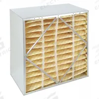 GRAINGER Rigid Cell Air Filter: 20 in x 20 in x 12 in, Fiberglass, No Header, MERV 13 (MPN 2JUC5). Key specifications — Brand: GRAINGER; Gasket Location: None; Frame or Header Material: Galvanized Steel; Media Material: Fiberglass.