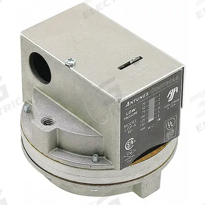 Antunes Controls Pressure Switch: Mfr Part # 803112501 - Replacement HVACR Controls, Switches & Thermostats