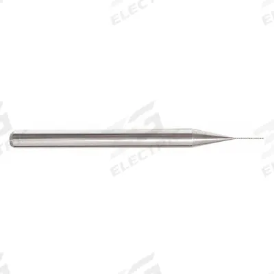 APPROVED VENDOR Square End Mill: Carbide, 4 Flute, 3/32" Mill Dia, 3/4" LOC, 2-1/2" OAL (MPN 251-002041) - Pencil-Neck Carbide Square End Mills