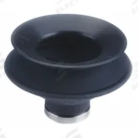 SMC Vacuum Pad: Bellows, w/o Adapter, 40 mm Pad Dia, NBR, Black, 50A, 34 mm Pad Ht (MPN ZP40BN). Key specifications — attr1019101: ZP40BN; attr1019103: SMC; attr1019107: 50A.