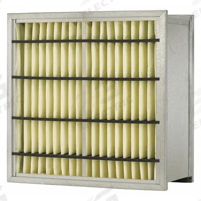 GRAINGER Rigid Cell Air Filter: 12 in x 24 in x 12 in, Fiberglass - MERV 14 Rigid Cell Air Filters