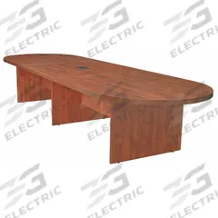 REGENCY Conference Table: Racetrack Oval, Laminate, Cherry, 168 in Overall Lg, 52 in Overall Wd (MPN LCTRT16852CH). Key specifications — attr987891: Slab Leg; attr987894: Laminate; attr987867: Laminate; attr987857: REGENCY; attr987872: Laminate.