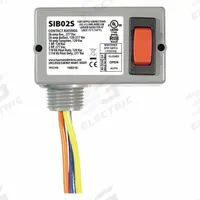 FUNCTIONAL DEVICES INC / RIB Prewired Rocker Switch: 3 Positions, SPST, Off, Non-Illuminated (MPN SIB02S). Key specifications — Brand: FUNCTIONAL DEVICES INC / RIB; Features: Override Switch on Load Side of Relay; Terminal Connection Type: 16 in Wire Leads; Switch Action: Off.