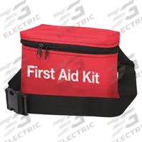 APPROVED VENDOR First Aid Kit and Housing: Gen Purpose, 1 People Served, 71 Components, Fabric (MPN 55074). Key specifications — Adhesive Bandages Included: (18) Bandages; Application: General Purpose; Brand: APPROVED VENDOR; Housing Color: Red; Housing Material: Fabric; Includes Oral or Inhalant Medication: Medication Included; Mountable: Portable; Oral and Inhalant Medicinals Included: (4) Non-Aspirin Pain Relievers.