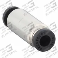 PARKER Push-Fit Union Fitting: 3/16 in OD x 3/16 in OD Size, Push-to-Connect x Push-to-Connect (MPN 62PLP-3). Key specifications — Brand: PARKER.