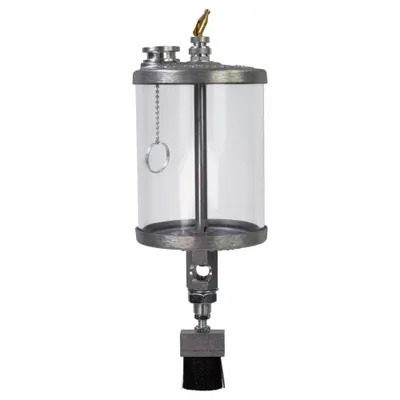 LDI INDUSTRIES Chain Oil Reservoir: 19 oz Capacity, Plastic, Single, Open Vent - Drip-Feed Chain Oilers