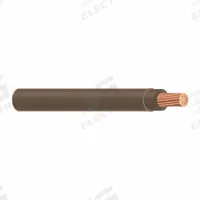 Building Wire: Copper, 10 AWG, 1 Conductors, Stranded, Brown, 1,000 ft Lg, THHN/THWN-2 (MPN WXP-6G-1001-07-1000). Key specifications — Voltage: 600 V; Brand: APPROVED VENDOR.