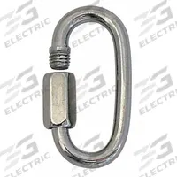 LUCKY LINE PRODUCTS Connecting Link: 3,500 lb Working Load Limit, Stainless Steel (MPN 4FCJ1). Key specifications — Brand: LUCKY LINE PRODUCTS; Lifting Capability: Not for Lifting.