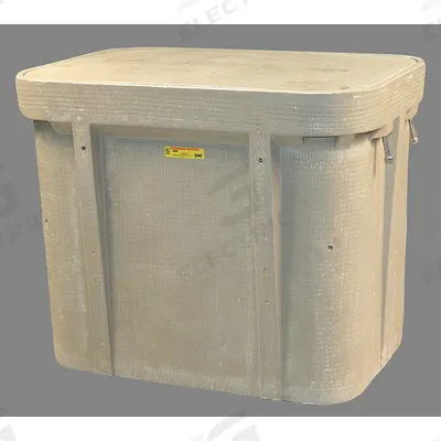QUAZITE Underground Enclosure Assembly: 33 7/8 in x 22 1/4 in x 27 in Usable Int. - Underground Electrical Enclosures