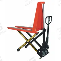 DAYTON High-Lift Pallet Jack: 3,000 lb, Steel, Std Fork, 46 in L x 27 in W Forks, Hand Pump (MPN 11K278). Key specifications — Lift Control: Hand Pump; Handle Type: D-Shaped; Brand: DAYTON.