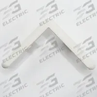 ACROVYN End Cap: End Cap, PETG, Mission White, 3 in Leg Wd, 1/4 in Overall Ht, For 90° Angle (MPN SM20CAP933N). Key specifications — Brand: ACROVYN; Color: Mission White; Product Type: End Cap.