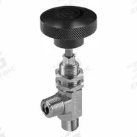 HAM-LET Plumbing Needle Valves: Angle Valve Body, 316 Stainless Steel, Integral Bonnet, MNPT x MNPT (MPN H-380U-SS-N-R-1/4-RS-A). Key specifications — For Media: Liquid; Standards: ISO 15848-1; Brand: HAM-LET; Valve Series: H300U; Stem Type: Regulating; Connection Gender - Side 2: Male; Connection Gender - Side 1: Male; Connection Type - Side 1: NPT.