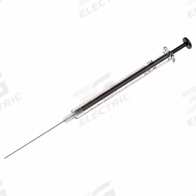 HAMILTON Chromatography Syringe: 500 ul Capacity - mL, Gastight, Borosilicate Glass - Gastight Syringes