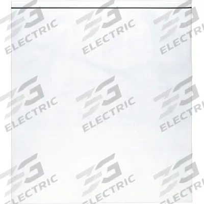 RELOC ZIPPIT Reclosable Bag: 4 mil Thick, 18 in Wd, 20 in Lg, Hang Hole Not Included - Single-Zip Reclosable Poly Bags