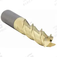 APPROVED VENDOR Square End Mill: Carbide, ZrN Coated, 3 Flute, 3/4" Mill Dia, 3-1/4" LOC, 6" OAL (MPN 273-753250D)