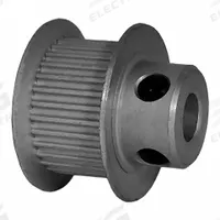 DAYTON Timing Pulley: Modified Curvilinear, Fixed, For GT Timing Belt Section, For 9 mm Belt Wd (MPN 30-2P09-6FA3). Key specifications — Brand: DAYTON; Finish: Clear Anodized; For Belt Series: Powerhouse®.