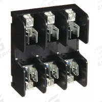 MERSEN Fuse Block: Open Block Design, 3 Pole, 250 V AC, Box Lug, Non-Indicating (MPN 20608). Key specifications — attr233046: MERSEN.