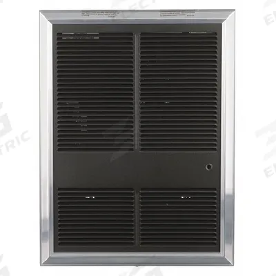 MARKEL Recessed Electric Wall-Mount Heater: 1125 W/1500 W, 208/240V AC, Single Phase - Large Recessed Electric Wall Heaters