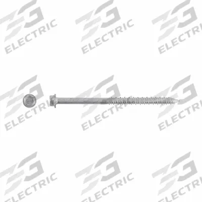 TAPCON Screw Anchor: 5 in Overall Lg, 1/4 in Dia, Stainless Steel, External Hex - Hex-Head Screw Anchors