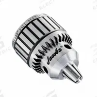 JACOBS Drill Chuck: JT4, 1/8 in to 3/4 in Capacity, K4 Key, Ball Bearing (MPN 30233). Key specifications — attr1030288: JACOBS; attr1030284: 30233.