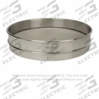 ADVANTECH Standard Stainless Steel Cloth Test Sieve: Stainless Steel, 12 in Outside Dia, 2 5/8 in Ht (MPN 30SS12H). Key specifications — Screen Material: Stainless Steel; Brand: ADVANTECH; Frame Material: Stainless Steel; Standards: ASTM E11; US Standard Screen Size: #30.