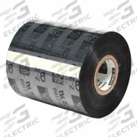 THERMAL TRANSFER RIBBON: Zebra, 4.33 in Ribbon Wd, 2,952 ft Ribbon Lg, 1 in Core Dia., Black, Wax (MPN 02100BK11090). Key specifications — Compatible Printer Model: 110XI4; Color: Black.