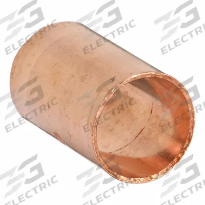 NIBCO Sweat Fitting Coupling: 3/4 in CTS x 3/4 in CTS, Cup x FTG, Rolled Center Stop - Wrot Copper Tube Fittings