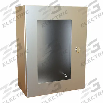 HAMMOND Electrical Enclosure: Stainless Steel, 16 in x 12 in x 6 in, NEMA 12/13/3R/4/4X - Stainless Steel Enclosures