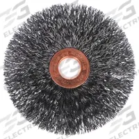 WEILER Wire Wheel Brush: Crimped Steel, 1 1/2" Dia x 1/4" Wd, 5/8" Arbor, 0.01" Fill (MPN 96306). Key specifications — attr975420: WEILER.