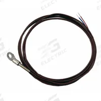DAYTON Ring Thermocouple: -325°F to 500°F /-200°C to 260°C, ±0.4%/±0.5°C Accuracy, Type T, Bolt (MPN 826Y35). Key specifications — Brand: DAYTON; Cable Material: FEP Insulation; Cable Length: 72 in; Accuracy: ±0.5 °C; Process Mounting Connection: Bolt; Maximum Wire Gauge: 20 AWG.