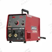 LINCOLN ELECTRIC Stick Welder: Invertec V276, DC, Dinse-Style, Power Source Only (MPN K4868-2). Key specifications — Input Frequency: 50/60 Hz; Maximum Amperage (Stick): 275 A; Phase: Single-/Three-Phase; Cable Connection Type: Dinse-Style; Input Voltage (Nominal) (Merch - Table Column, Filters): 240V.