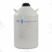 AMERICAN BIOTECH SUPPLY Liquid Dewar: 50 L Capacity, 17 in Overall Dia, 30 1/2 in Overall Ht (MPN ABS LD 50). Key specifications — Brand: AMERICAN BIOTECH SUPPLY; Material: Aluminum.
