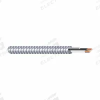 SOUTHWIRE Metal Clad Cable: 12 AWG, 2 Conductors, Copper, 250 ft, Aluminum, Std, THHN (MPN 55572601). Key specifications — Brand: SOUTHWIRE.