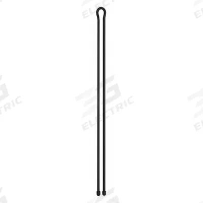 NITE IZE Gear Tie: Black - Twist-Release Cable Ties