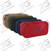 ARSENAL BY ERGODYNE Tool Case: 4 1/2 in W x 10 in D x 3 1/2 in H, Black/Blue/Olive/Red/Tan, 5 Bags (MPN 5877LK). Key specifications — attr1116347: Blue; attr1116368: ARSENAL BY ERGODYNE.