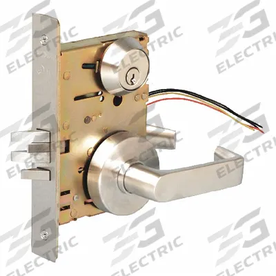 TOWNSTEEL Door Lockset: Storeroom Lever Locksets, Bronze - Electric Lever Locksets
