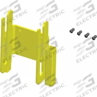MSA Ladder Adapter: 15 in x 10 in, 21 in Lg, Yellow, Ladder Adapter, Ladder Adapter, Steel (MPN A2217-05). Key specifications — Brand: MSA; Color: Yellow; Confined Space Component: Ladder Adapter; Material: Steel; Accessory Type: Ladder Adapter; For Use With: Manole Collar.