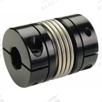RULAND MANUFACTURING Motion Control Coupling: 16 mm Bore Dia 1, 10 mm Bore Dia 2, Aluminum, Clamp On (MPN MBC33-16-10-A). Key specifications — attr666189: Yes; attr666180: Stainless Steel; attr85397: RULAND MANUFACTURING; attr666234: Metric; attr923681: Different Bore Dimensions.