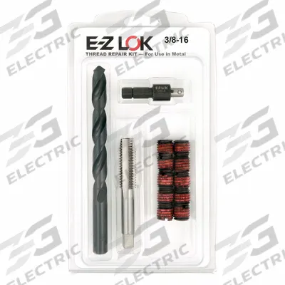 APPROVED VENDOR Self Locking Thread Insert: Std Wall, 3/8"-16 Int Thrd Sz - Self-Locking Insert & Installation Tool Kits