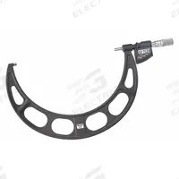 STARRETT Digital Outside Micrometer: 20 33/50 in to 21 13/20 in /525 mm to 550 mm, Inch/Metric, IP67 (MPN 733.1MEXFLZ-550). Key specifications — attr1182744: 0.0001 in/0.001 mm; attr1182751: Certificate of Inspection; attr1182776: IP67; attr1182741: STARRETT; attr1182743: +/- 0.00015 in; attr1182759: Yes.