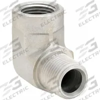 PARKER Metal Pipe Elbow: 1/2 in x 1/2 in, Male NPT Threaded x Female NPT Threaded, 3,000 psi, Steel (MPN 1/2 CD-S). Key specifications — Maximum Operating Pressure: 3,000 psi; (DO NOT SEND) Manufacturer Location: Globally Sourced.