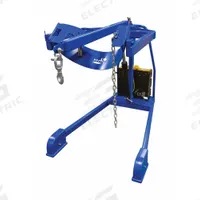 VESTIL Drum Carrier: Casters, 800 lb Wt Capacity, Metal, 59.69 in Vertical Lift, Hydraulic, Vertical (MPN HDC-305-60-DC). Key specifications — For Drum Capacity: 55 gal; Drum Orientation: Vertical; Brand: VESTIL; Portability: Casters; Housing Material: Steel; For Drum Material: Metal; Operating Voltage @ Current: 12V DC; Electrical Connection: Power Cord.