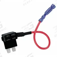 BUSSMANN In-Line Fuse Holder: Non-Rejection Block Style, 1 Pole, 12 V DC Rating (MPN BP/HHH-RP). Key specifications — Compatible Fuse Series: 297; Brand: BUSSMANN.